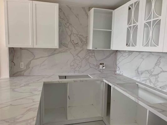 Thi công ốp đá bàn bếp tại Lâm Đồng